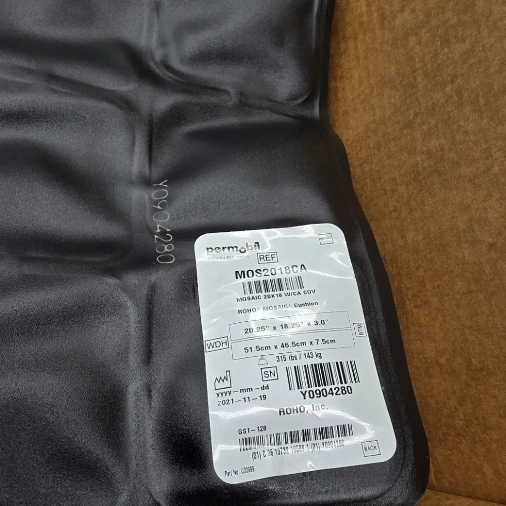 ROHO Mosaic 20 x 18 Seating Cushion w Standard Cover Pump‎